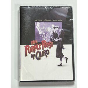 The Purple Rose of Cairo DVD Woody Allen Mia Farrow Fantasy Romance Comedy Movie